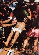 Callisto Piazza, Nailing of Christ to the Cross